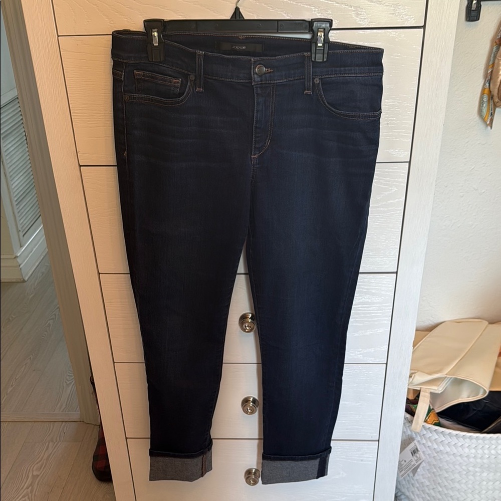 Joe's Jeans Blue Ankle Cropped Denim